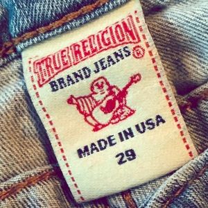 True Religion Hi-Rise Bootcut 29
